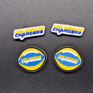 Los Angeles Chargers Croc Charms (4)